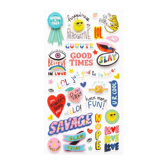 Retro Quotes Stickers by Recollections&#x2122;